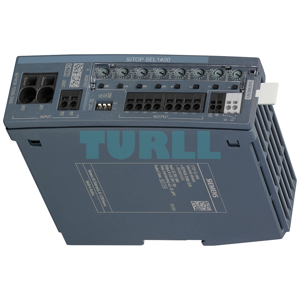 6EP4438-7FB00-3DX0, Siemens, SITOP SEL1200/8X2-10A. SITOP SEL1200 módulo de corte selectivo