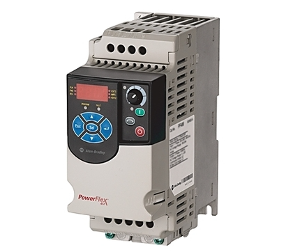 22F-D4P2N103, ALLEN BRADLEY, Variador de frecuencia, CA, 1,5 kW (2 HP), entrada de CA de 480 V, trifásico, 50-60 Hz, salida de 4,2 A, IP20, tipo UL-NEMA abierto