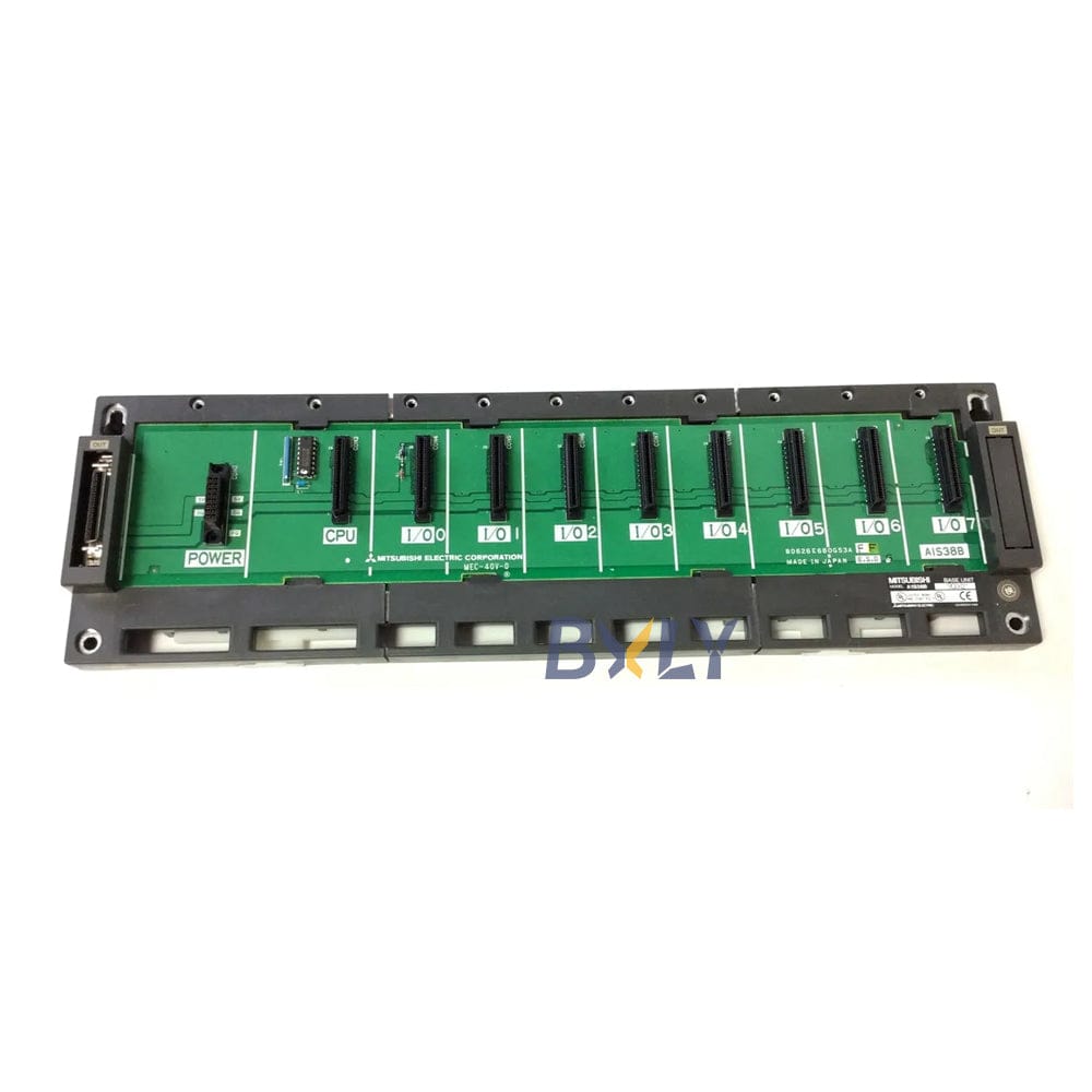 A1S38B, Mitsubishi, PLC, Rack Bastidor de unidad base (8 ranuras) slots.