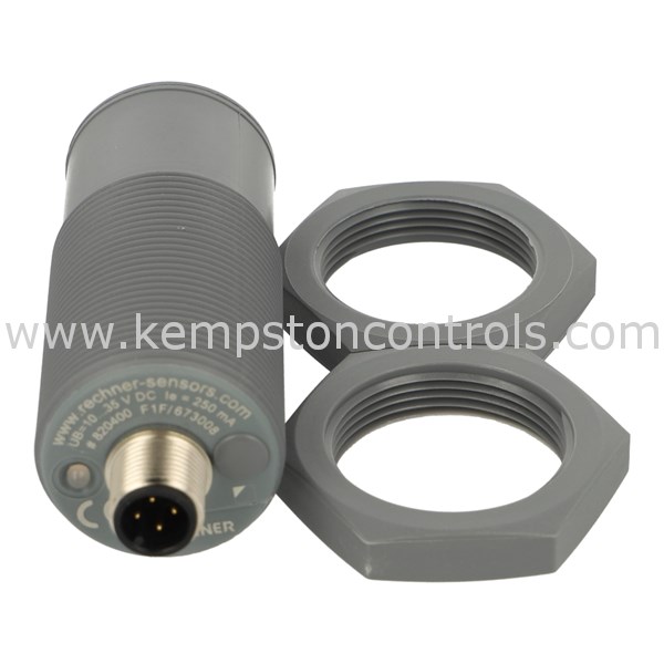 KAS-80-35-A-K-M32-PTFE-StEx, Rechner Sensors, Capacitivo, Sn. 8 mm. Distancia de funcionamiento mín./máx. ajustable. 1...10 mm. Versión eléctrica. CC de 4 hilos.