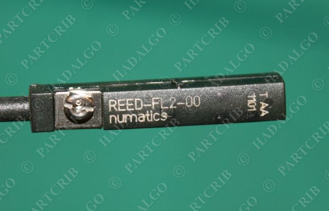 REED-FL2-00, Numatics, Interruptor REED Switch, 5-120 VAC/DC, 100 mA, 2 m de cable.