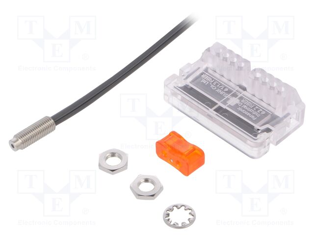 FD-61G, Panasonic, M6, Sensor, fiber-optic, Range: 0÷420mm; IP40; -55÷80°C; Len: 2m leght