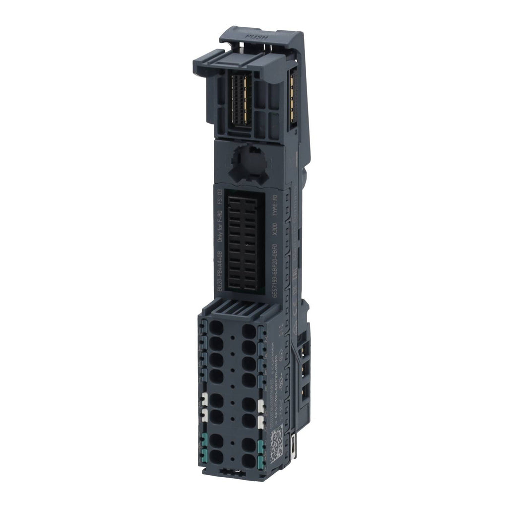 6ES7193-6BP20-0BF0, Siemens, SIMATIC ET 200SP, BaseUnit BU20-P8+A4+0B, BU tipo F0,