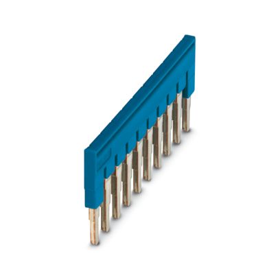 FBS 10-6 BU, Phoenix Contact, Puente enchufable, paso: 6,2 mm, número de polos: 10, corriente nominal: 32 A, color: azul