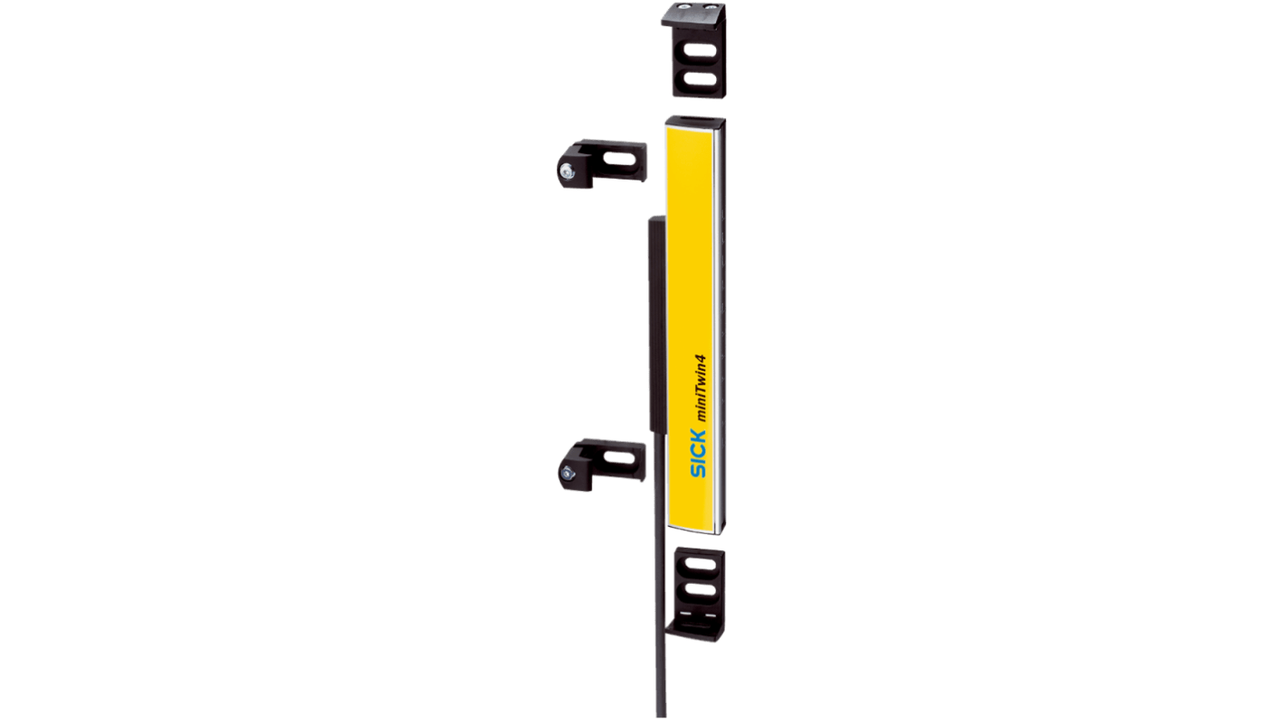 C4MT-03014ABB03DE0, Sick, Cortina de luz de seguridad, miniTwin4,  Emisor y receptor, alt. protegida 300mm, resolución 14mm, 24 Vdc, seguridad cat. 4, SIL3