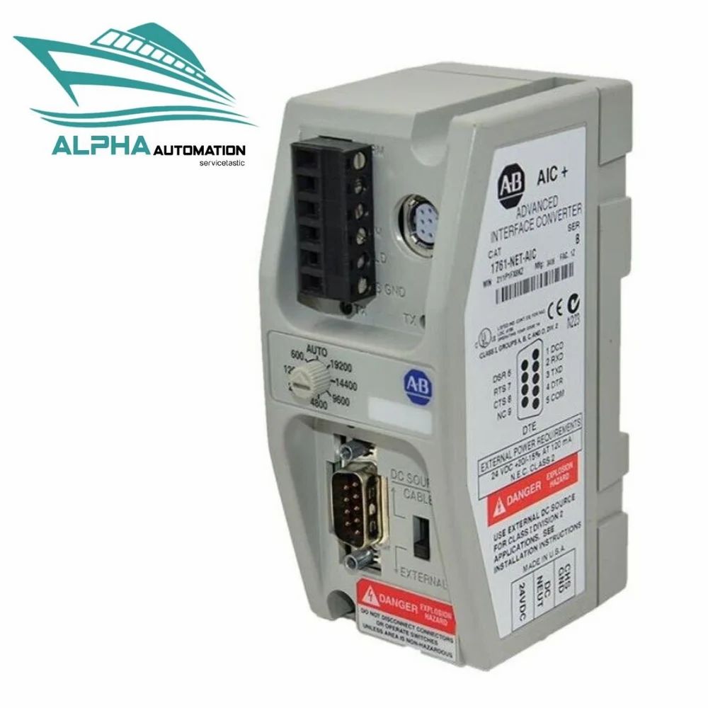 1761-NET-AIC, Allen Bradley, ADVANCE INTERFASE CONVERTER AIC SERV. TECN.