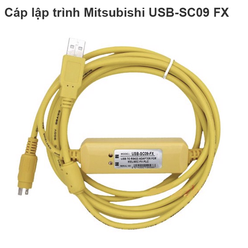 USB-SC09-FX USB/RS422 interface for Mitsubishi FX series PLC