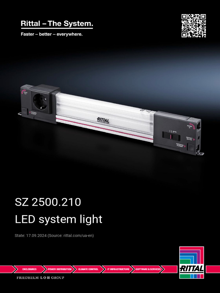 SZ 2500.210, Sistema de luz LED light, enclosures, Argentina