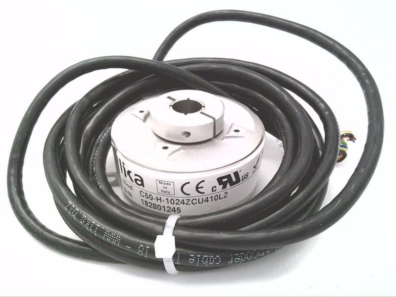 C50-H-1024ZCU410L2, LIKA, Encoder, Absoluto Eje hueco. 1024 PPR