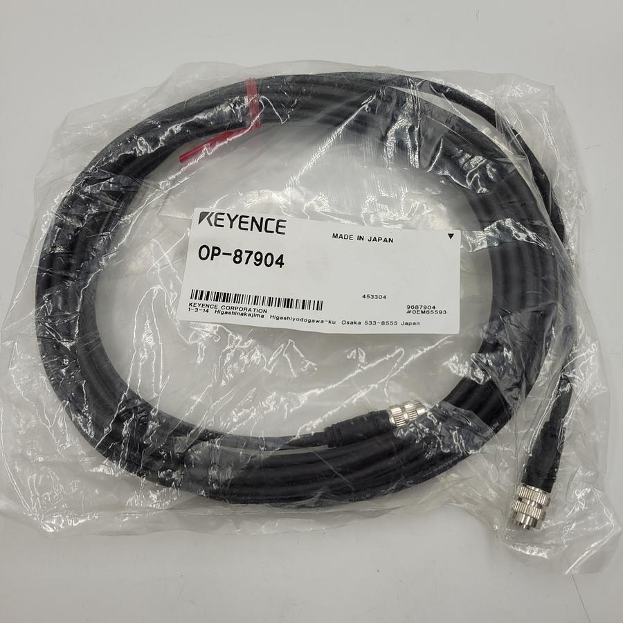OP-87904,  Keyence, IV Sensor Cable, cameras, cable, 5 m, Positioning Sensor