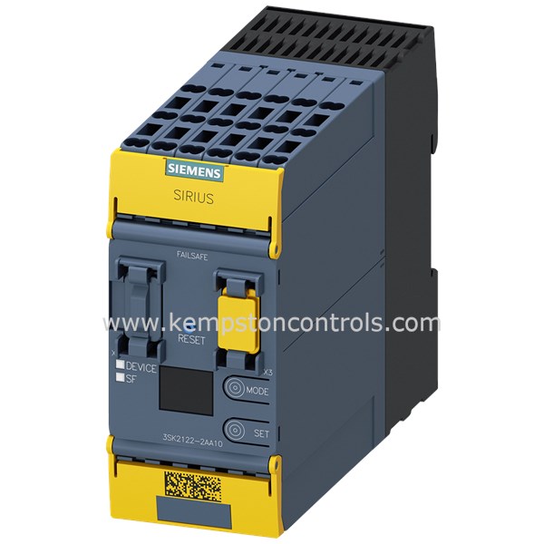 3SK2122-2AA10, Siemens, módulo de seguridad SIRIUS unidad base serie 3SK2 20 F-DI, 4 F-DQ, 24VDC