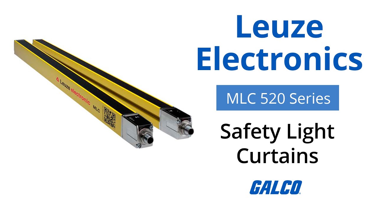 68002910 MLC520R90-1050 Leuze Safety Light Curtain Receive