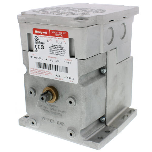 M9184D1021, Honeywell, motor, actuador, Proporcional, 24V 50/60HZ 15 VA, 150 in-lb. Torque Rating, 24V, 15 VA