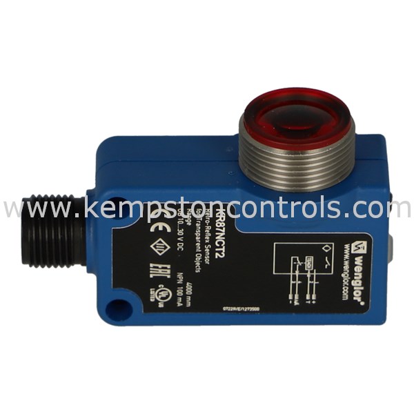 KR87NCT2 , Wenglor, Sensor Retro-Reflex para Objetos Transparentes.