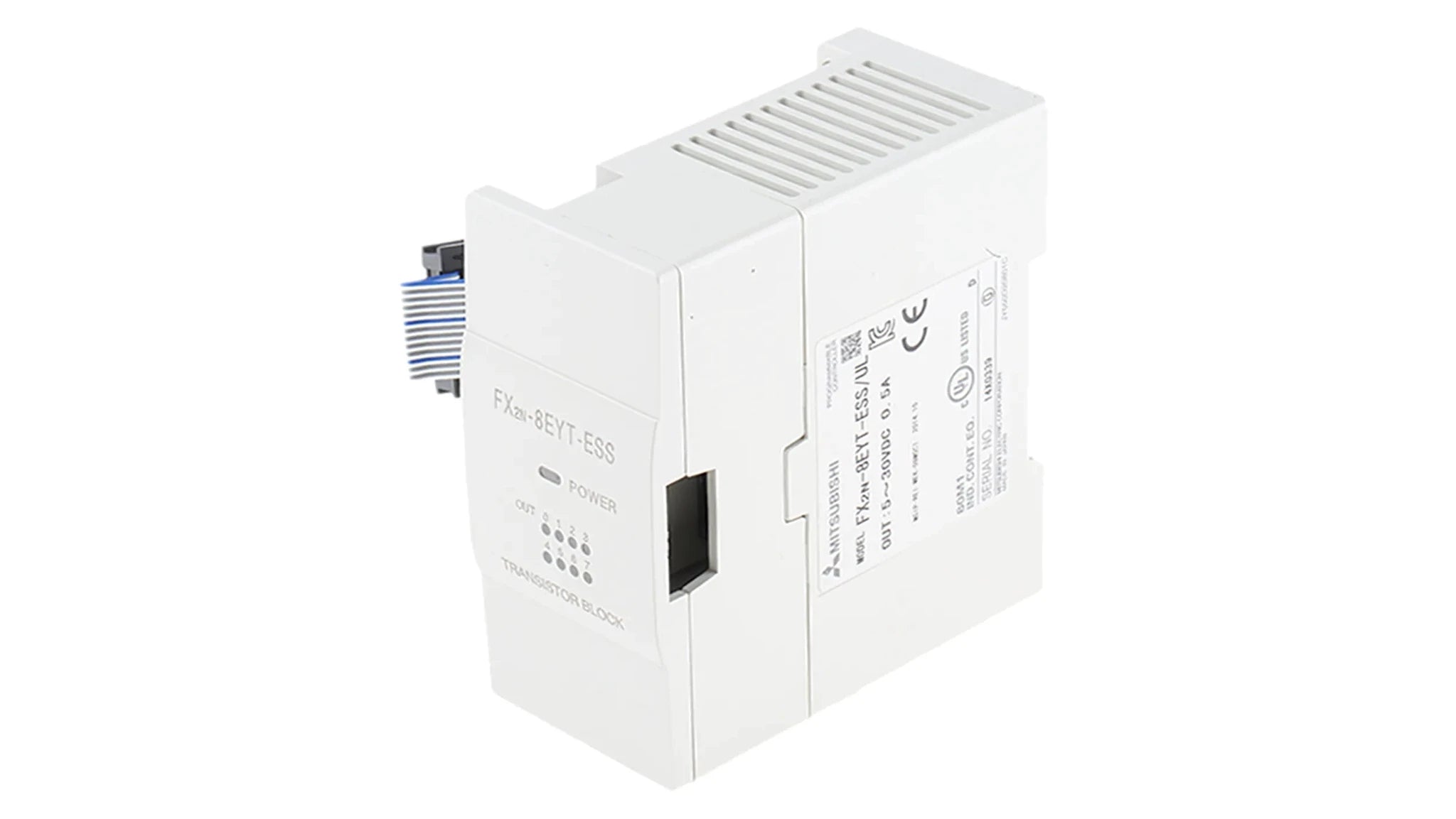 FX2N-8EYT-ESS/UL, Unidad de extensión FX modular; 8 salidas transistor