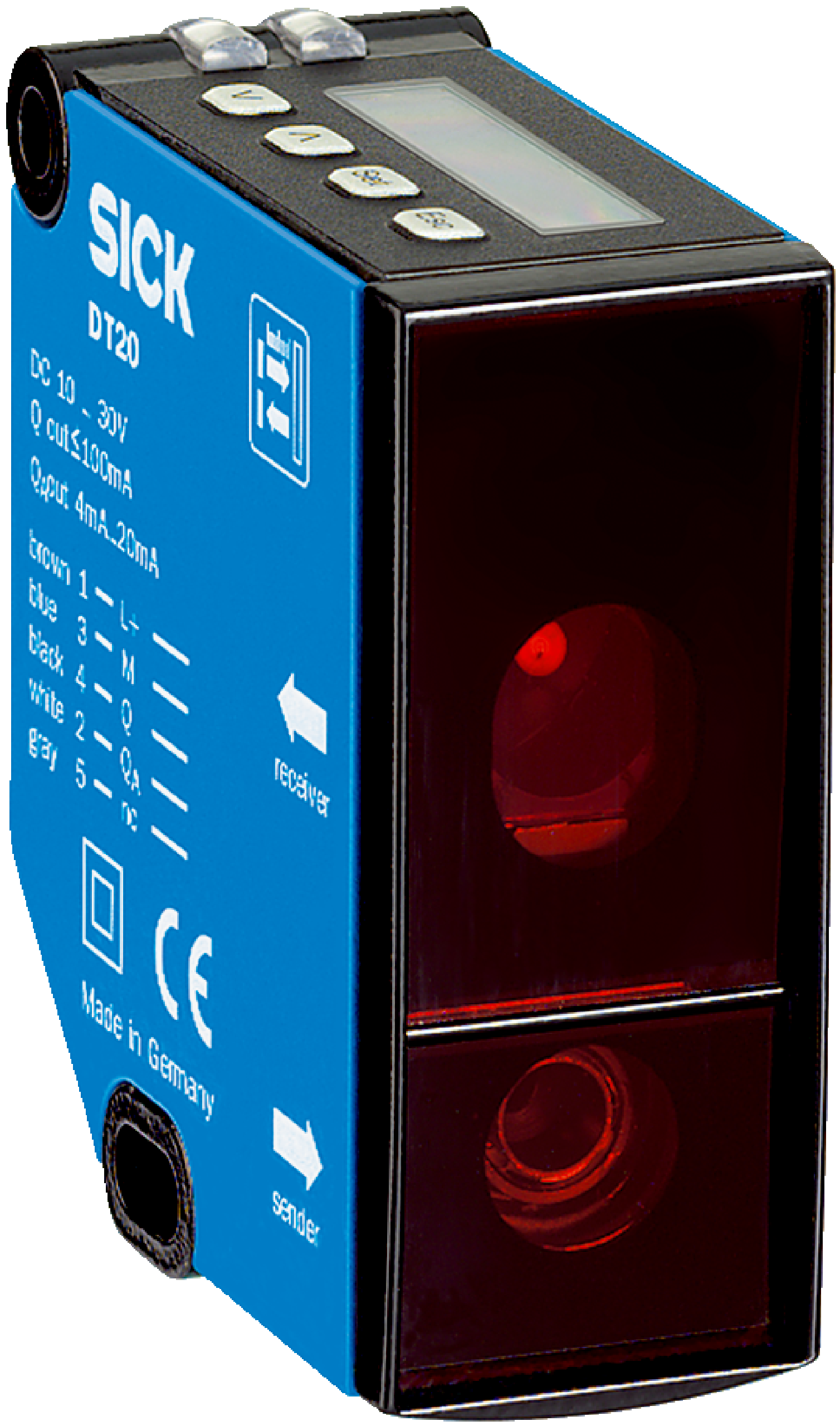DT20-P244B, SICK, Sensor de medicion de dezplazamiento, 100...300mm, 24vdc, 400hz, 0,01 lin.