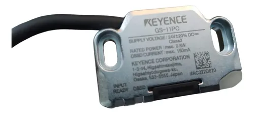 GS-11PC, KEYENCE, INTERRUPTOR DE ENCLAVAMIENTO DE SEGURIDAD, Tipo sin contacto Tipo estándar PNP Tipo de conector M12