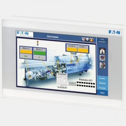 XV-102-B4-35TQRG-10, Eaton, XV100 basic (HMI) 3,5", 64MB RAM, USB.