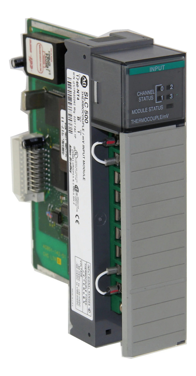 1746-NT4, Allen-Bradley, Módulo de entrada analógica de termopar/mV SLC 500