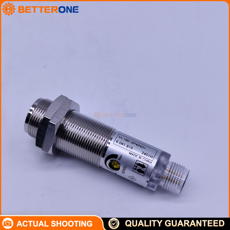 VL180-2P42431, SICK, Sensor fotoelectrico, 7m, PNP, retrorreflectante, 10 a 30 VDC, conector M12
