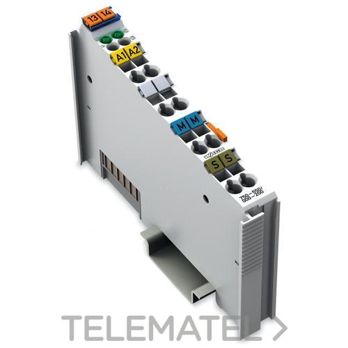 750-562, WAGO, Salida analógica, 2 canales; 0 … 10V DC/ ±10 V; 16 bits.
