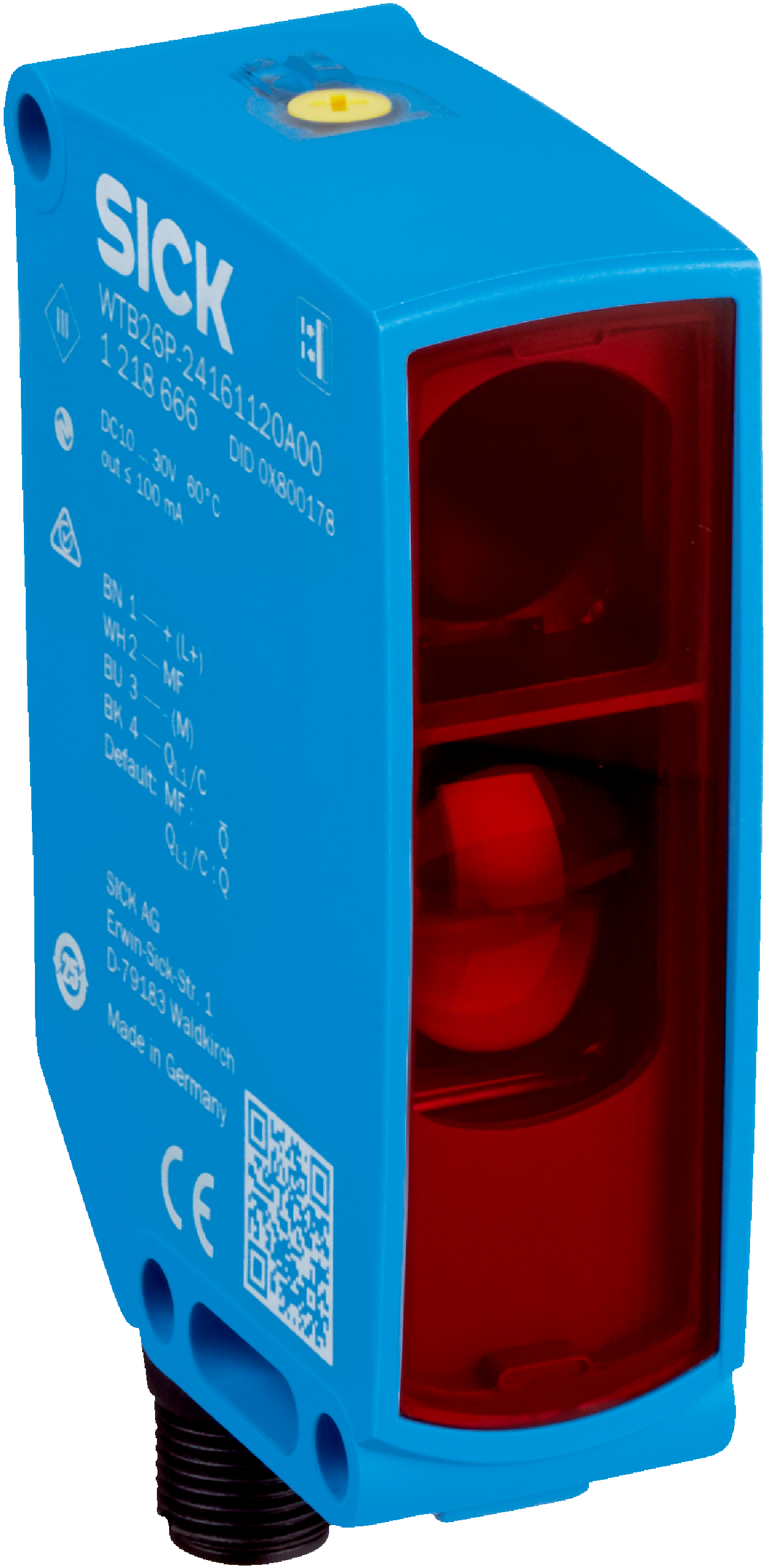 WTB26P-24861120A00, SICK, Compact photoelectric sensors W26