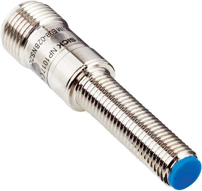 IME08-2N5PSZT0S, SICK, Sensor de proximidad inductivo, M8 x 1 Cilindro roscado, IP67, PNP, Sn: 2.5 mm, 30 V dc, 200mA