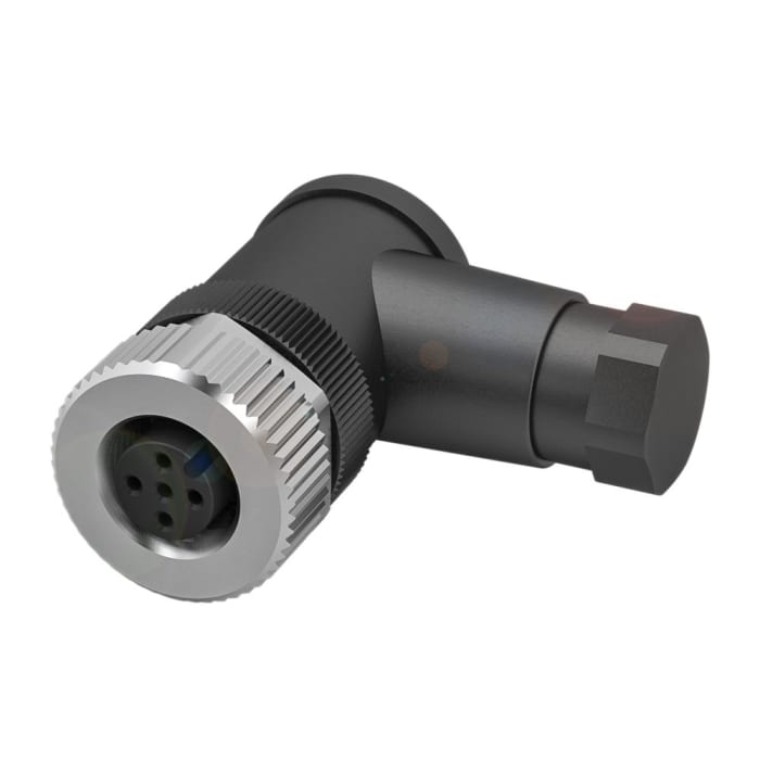 BCC06ZH, Balluf, Conector circular, 5 contactos, montaje en cable, conector M12, enchufe, IP67