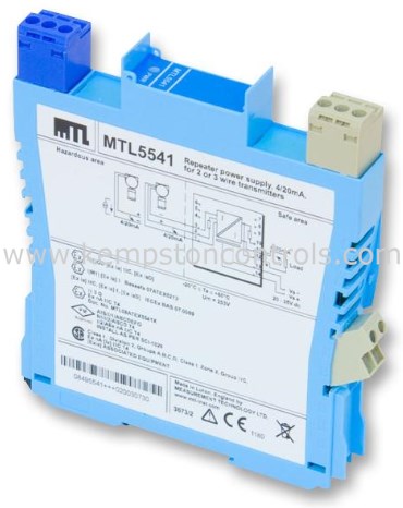 MTL5541, MTL, EATON, Fuente de alimentación para repetidor. 4/20 mA, HART®, transmisores de 2 o 3 hilos. MTL4541 / MTL4541S