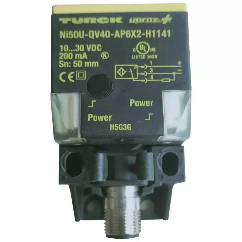 NI50U-CK40-AP6X2-H114150, TURCK, Sensor inductivo, con distancia de conmutación extendida Sn.50 mm, 3 hilos, DC, 10…30 VDC