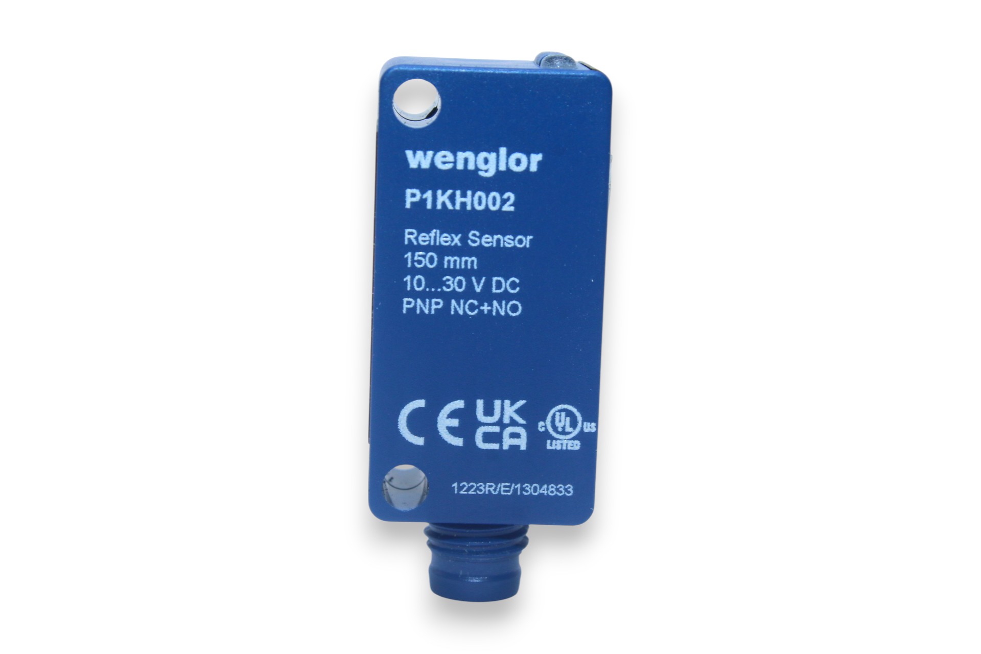 P1KH002, Wenglor, Sensor réflex, con supresión de fondo, Distancia de ajuste, 30-150 mm