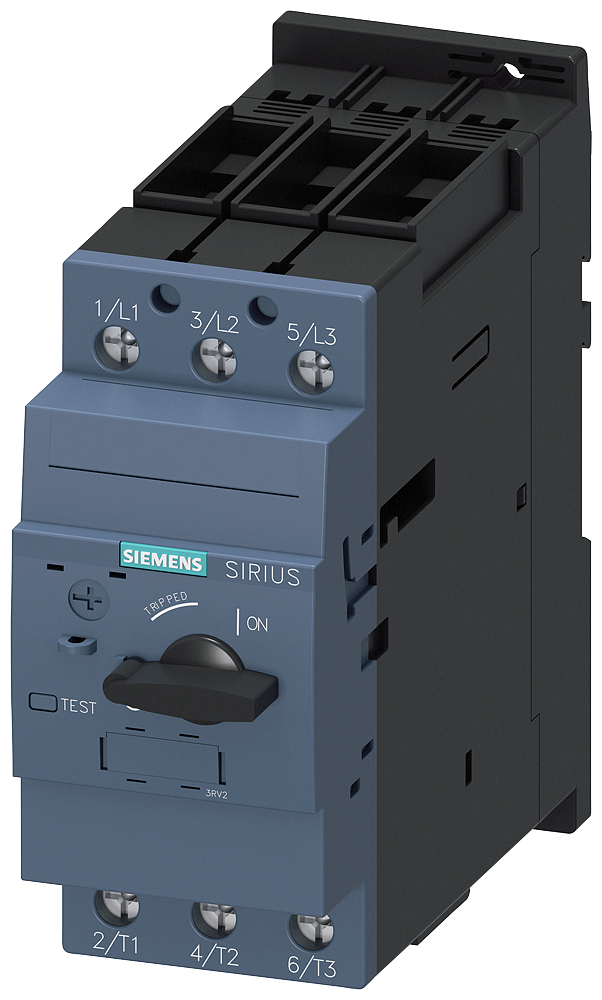 3RV2031-4VA10, Siemens, Interruptor automático tamaño S2 para protección de motores, CLASE 10, 690 V valor asignado, 2 kA ; con AC con 240 V
