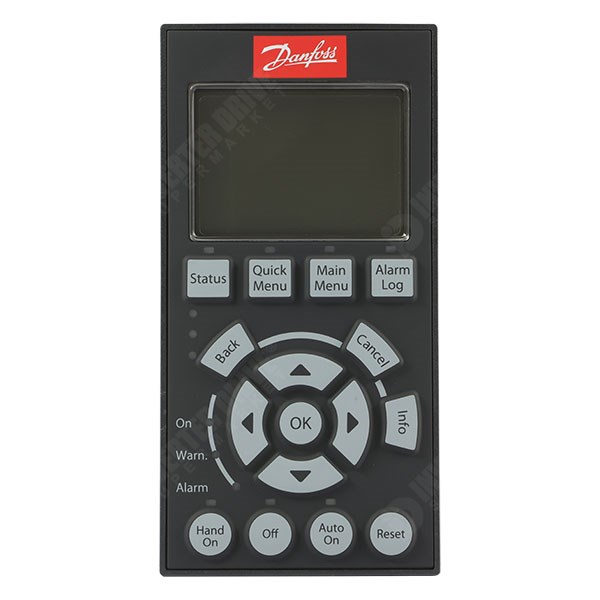 LCP102, Danfoss, Graphical Local Control Panel (GLCP) - Keypad. para FC-280 (FC280) Midi Drive, Adaptor (132B0281)
