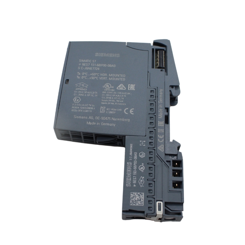 6ES7131-6BF00-0BA0, Siemens, SIMATIC ET 200SP, módulo de entrada digital, 8DI 24 V DC Standard, adecuado para BU tipo A0,