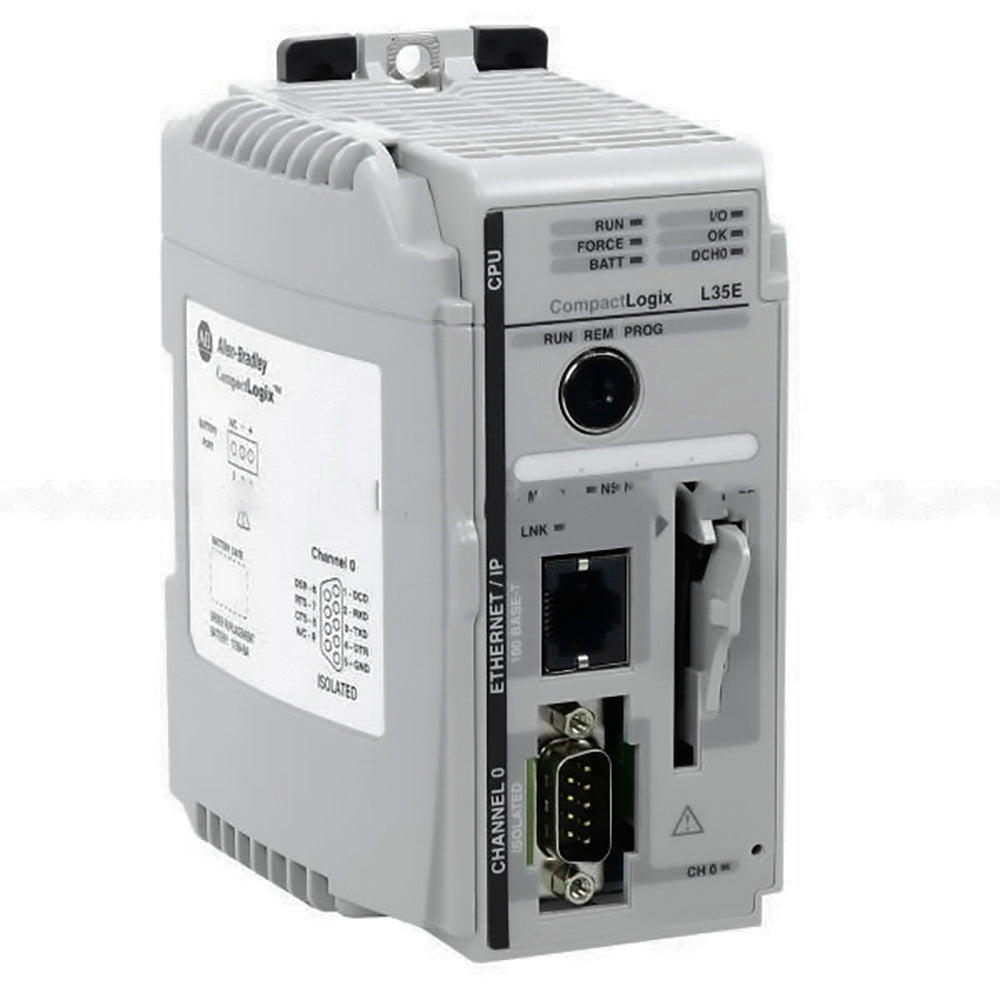 1769-L35E, Allen Bradley CPU,  CompactLogix EtherNet Processor, 1.5 MB Memory.