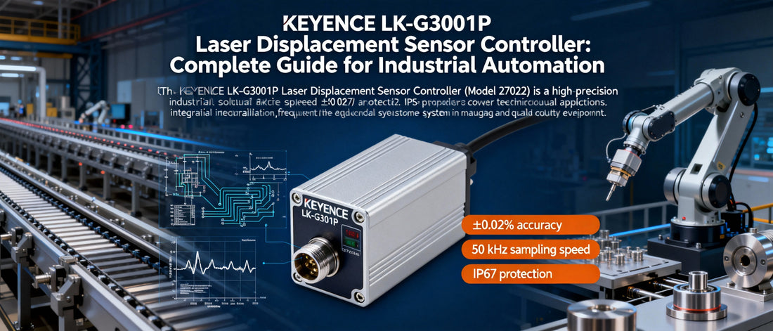 LK-G3001P, Keyence Laser Displacement Sensor cabezal controlador