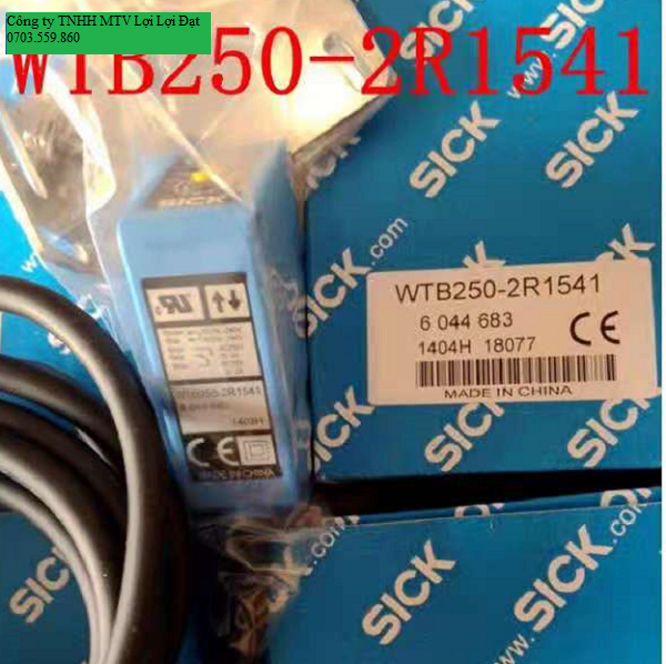 WTB250-2R1541, Sick, Fotocélula rectangular, Sistema Supresión de Fondo, alcance 150 mm → 500 mm, salida relé,  IP67