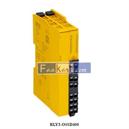 RLY3-OSSD400, Sick, Relé de Seguridad, señales codificadas OSSD, 24 VDC, Serie ReLy.