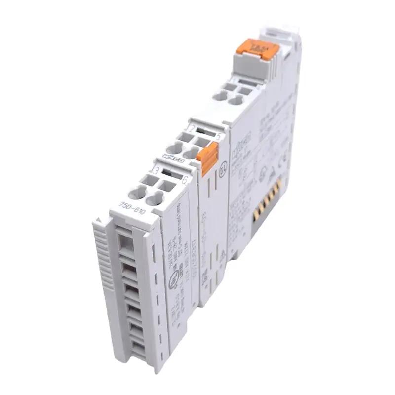 750-610, WAGO, Power Supply Module w/ Fuse Holder 24VDC 6,3A Diagnostics