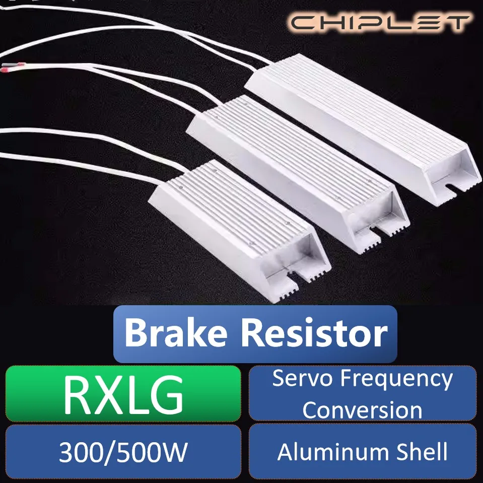 RXLG-300W-200RJ, Resistencia trapezoidal, Freno potencia, 300W, 200OHM.