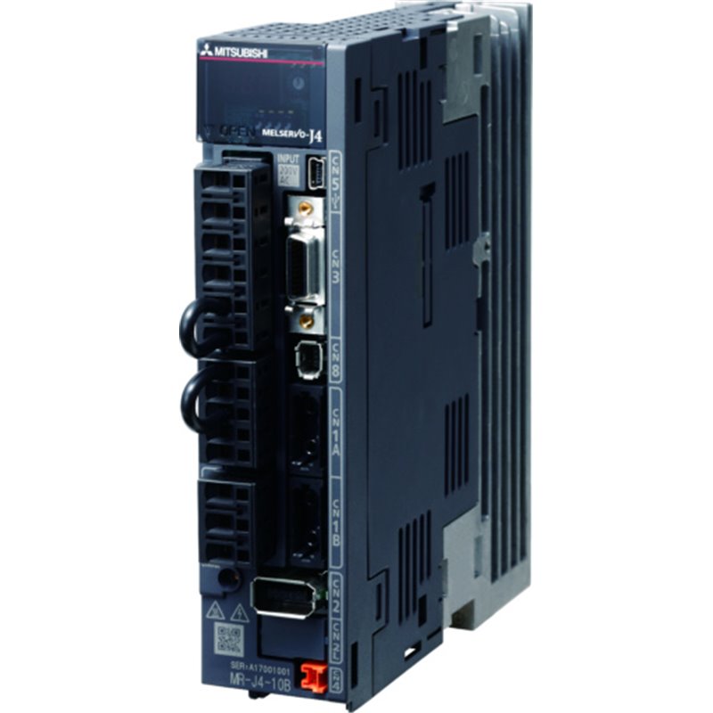 MR-J4-700B4-RJ, MITSUBISHI ELECTRIC, Amplificador, servo digital de CA MR-J4-B, para potencia de motor de 7 kW (400), tipo RJ