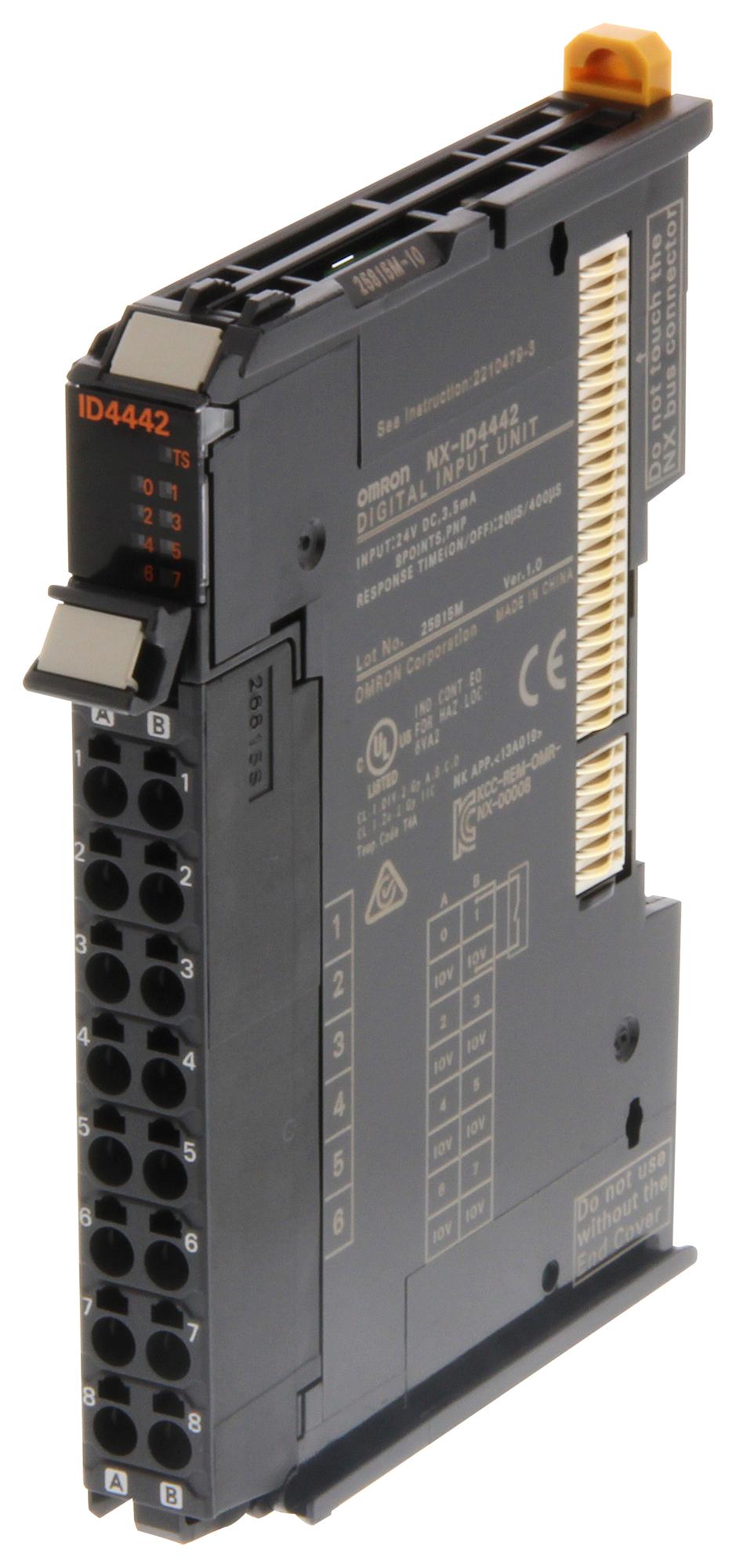 NX-ID4442, Omron, NX-series Digital I/O Unit - NX-ID/IA/OD/OC/MD