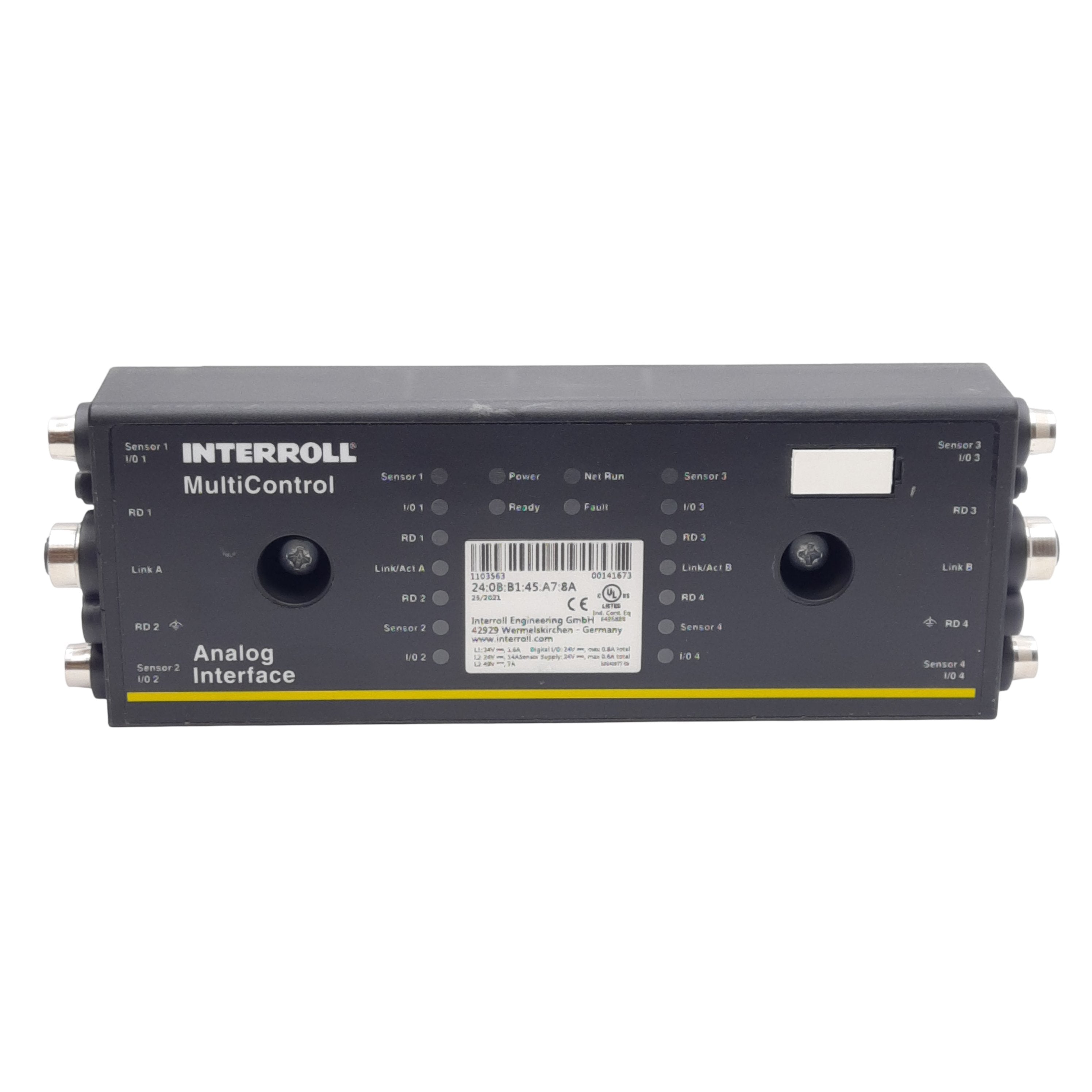 1103563 Interroll MultiControl AI with analogue interface.