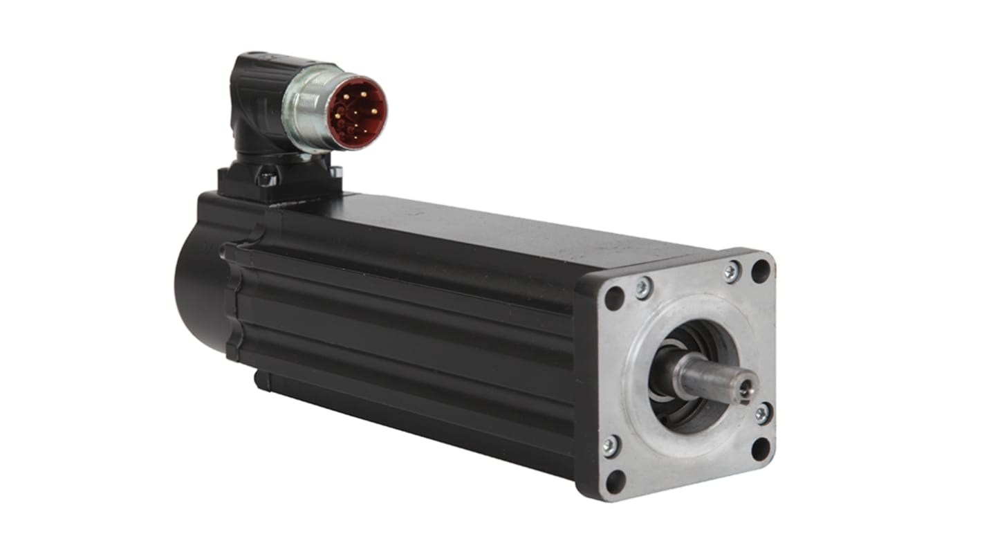 VPL-B0753E-PK12AA, Allen Bradley, Servomotor de baja inercia, 480 V CA, tamaño de bastidor con círculo de pernos de 75 mm, 3 (tres) pilas de imanes, velocidad nominal de 3500 RPM, codificador multivuelta, eje sin chaveta, ángulo recto Speed