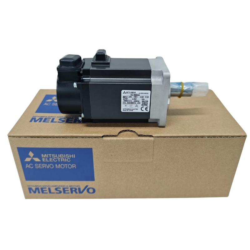 HG-KNS43J, Mitsubishi Electric, Servomotor rotativo sin escobillas de CA con eje recto + codificador de retroalimentación absoluta integrado (22 bits) + sello de aceite