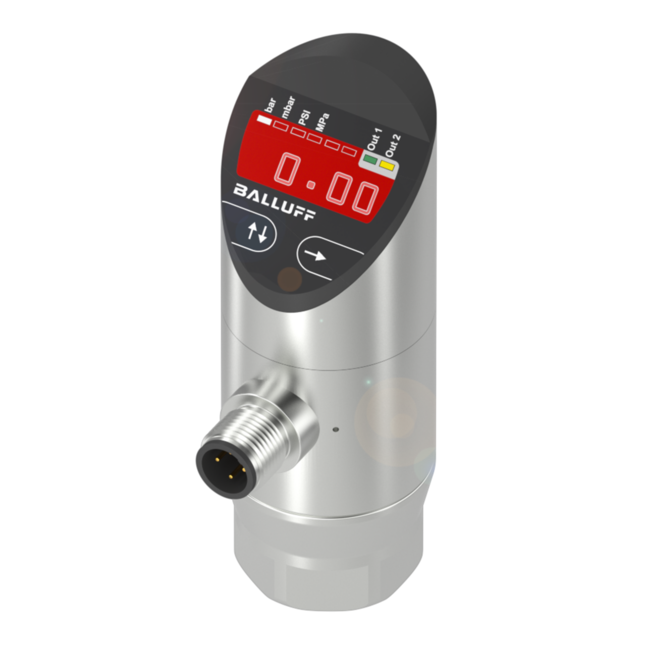 BSP B020-IV003-A02A0B-S4, Balluff, Front flush pressure sensors, 0...20mA, 120Bar, 24VDC.