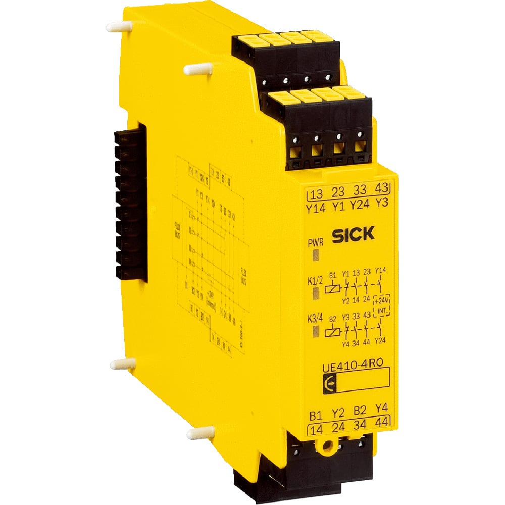 UE410-4RO4, SICK,  Módulo clásico de /Relay del controllersFlexi de seguridad