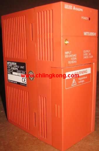 A1S62PN, Mitsubishi, Fuente de Alimentacion, voltage Entrada: AC100-240V. Rango salida: DC5V, 3A and DC24V, 0.6A.