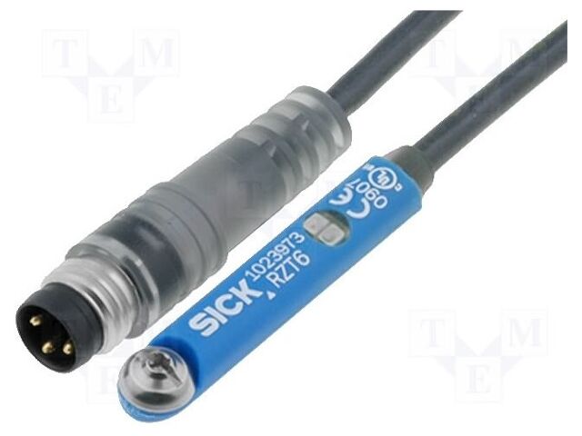 RZT6-03ZRS-KPO, SICK, SENSORES PARA CILINDROS CON RANURA EN T, 3m; 10÷30VDC; Contacts: SPST-NO; IP68