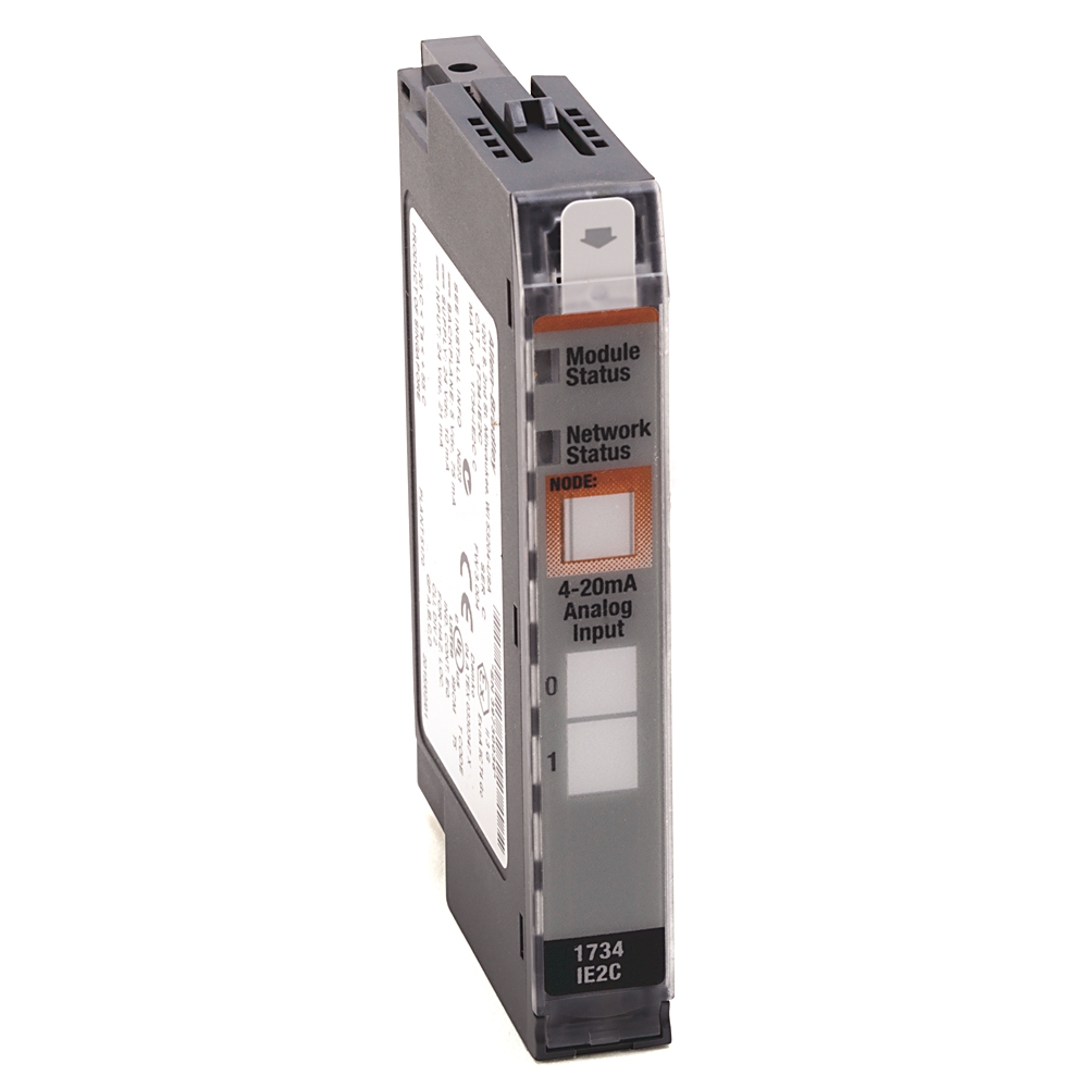 1734-IE2C, Allen Bradley, Flex I/O Modulo Analogico, entrada, salida, 2 Puntos, 0-20 mA y 4-20 mA, 16 bits, 10 to 28.8 Volts DC